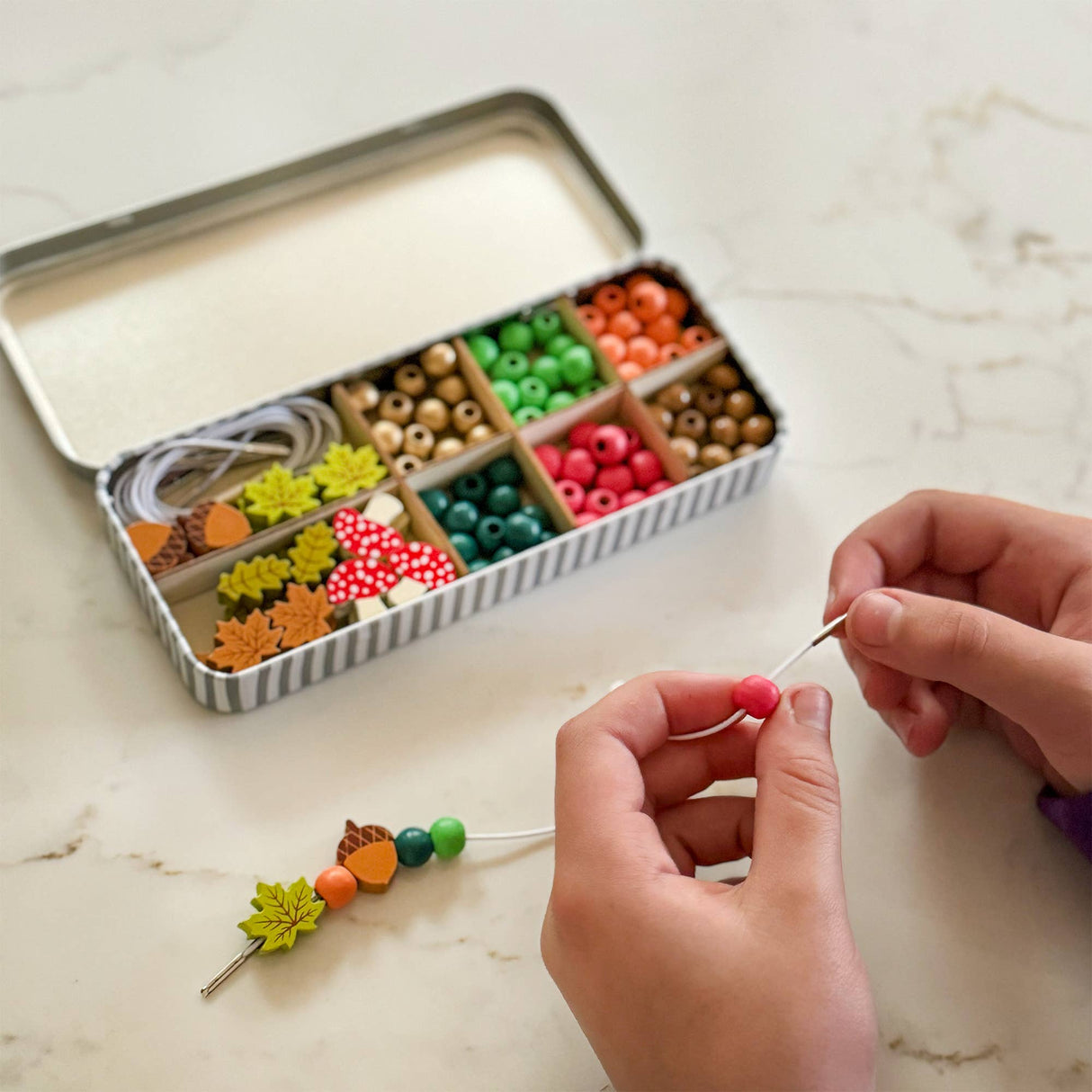 Cotton Twist Forest Bracelet Bead Kit