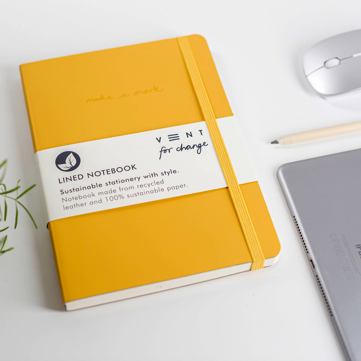 VENT for Change - Make a Mark Recycled Leather A5 Journal | Notebook
