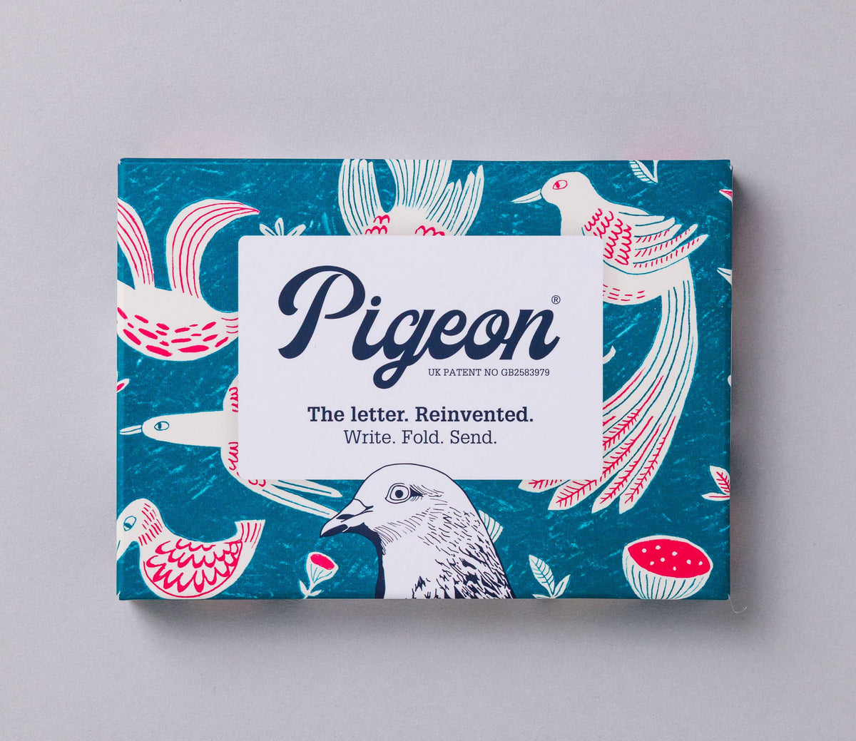 Pigeon Fig & Feather Folding Letter 6 Pack