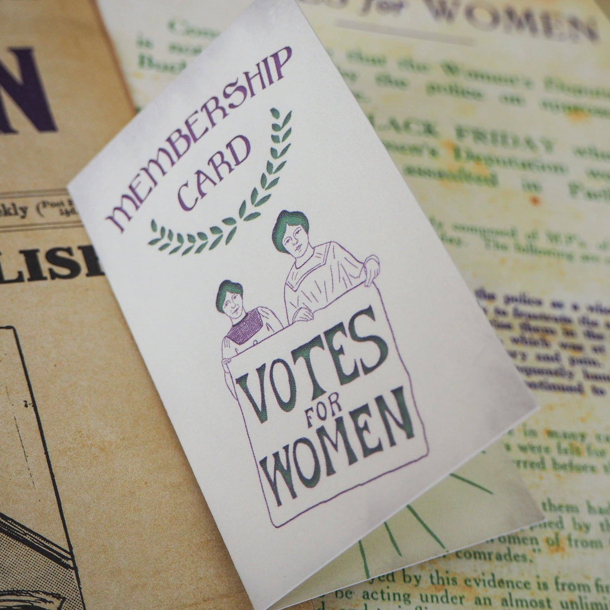 Literary Emporium Take Courage Enamel Pin Badge - Votes for Women Collection