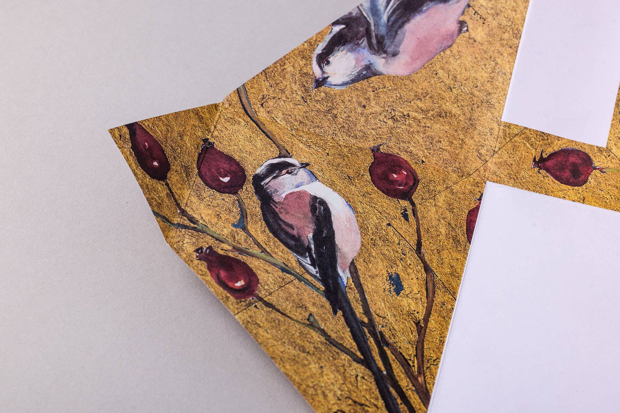 Pigeon Golden Flight - Folding Letter 6 Pack