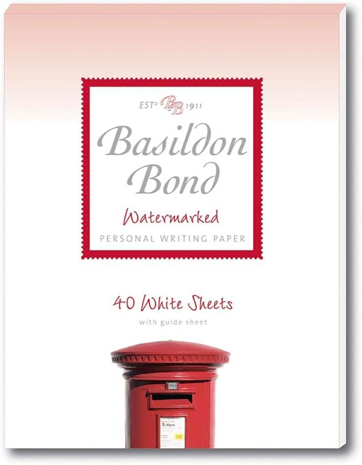 Basildon Bond Writing Paper Duke - White (Small - 178mm x 137mm)