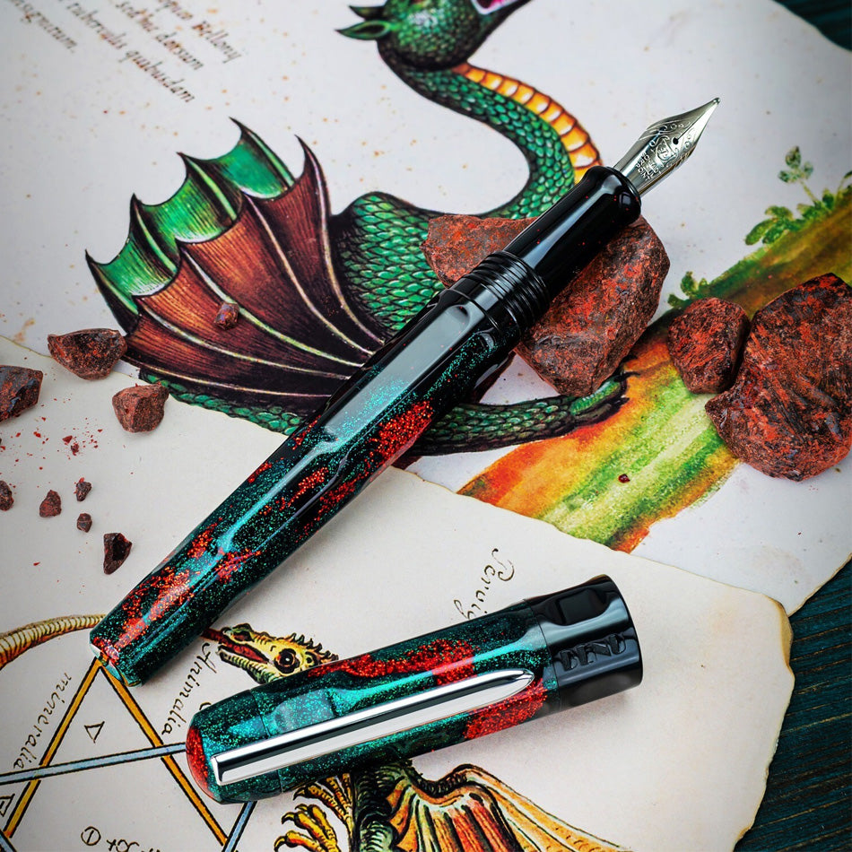 Benu Talisman Fountain Pen - Dragon's Blood