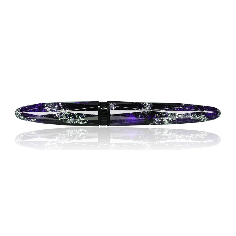 Benu Briolette Fountain Pen - Milky Way