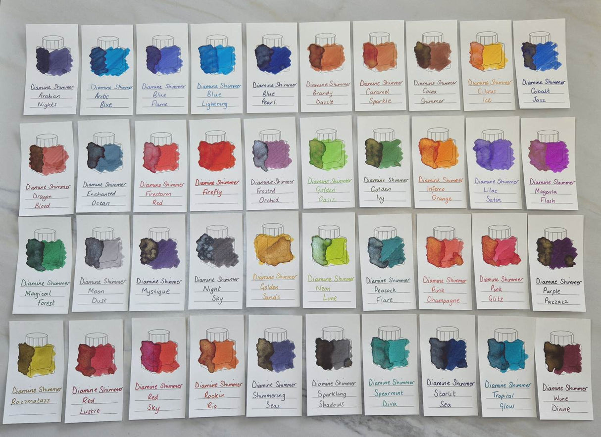 Diamine Shimmer Ink - Dragon Blood
