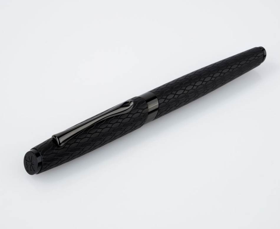 Diplomat Cobra Fountain Pen - Matte Black