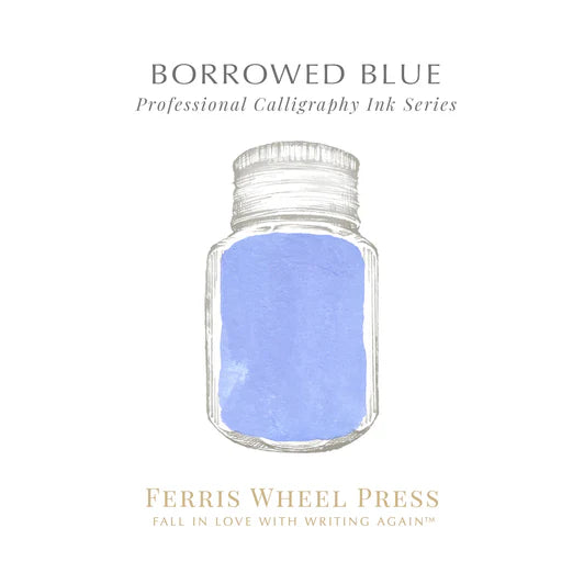 Ferris Wheel Press Calligraphy 28ml Ink - Borrowed Blue