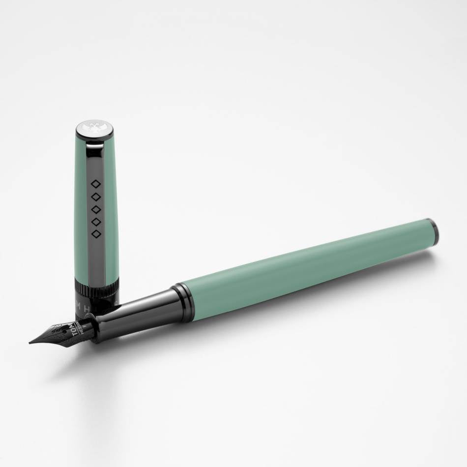 Tom Hessin Rebel 'Cambridge Blue' Fountain Pen