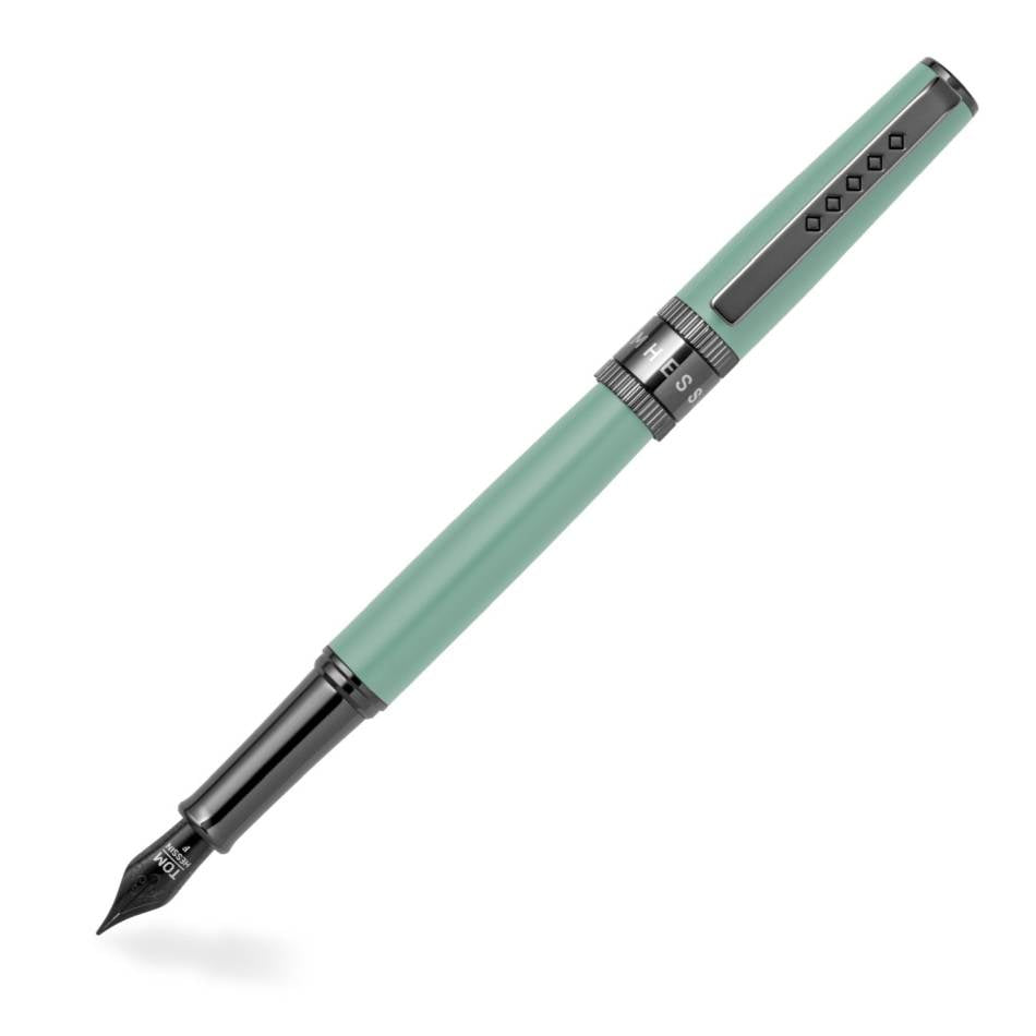 Tom Hessin Rebel 'Cambridge Blue' Fountain Pen