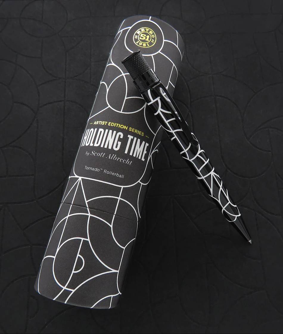 Retro 51 Tornado Artist Edition Rollerball Pen - Holding Time