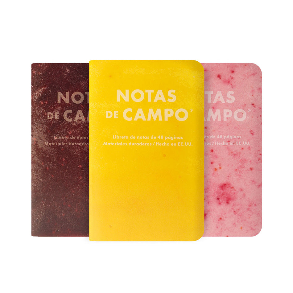 Field Notes Paletas 3 Pack Notebooks
