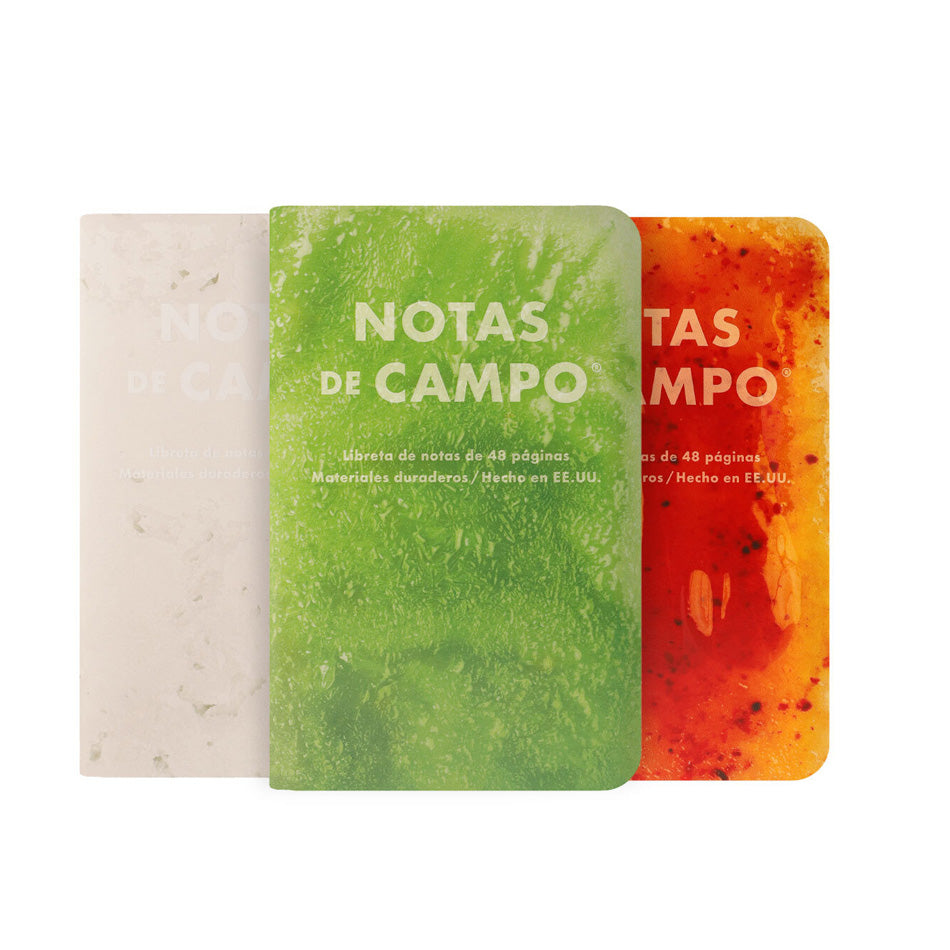 Field Notes Paletas 3 Pack Notebooks
