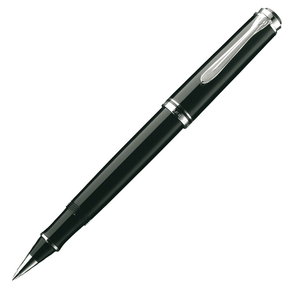 Pelikan Souveran R805 Rollerball Pen - Black with Silver Trim