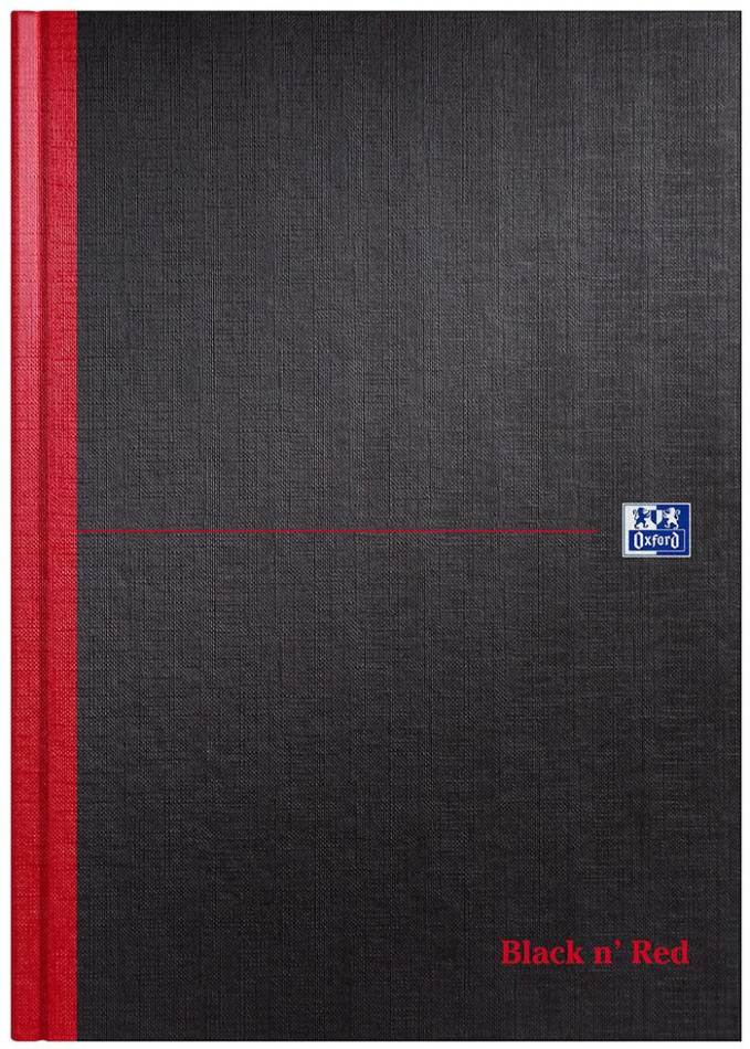 Oxford - Red N' Black Notebook A5