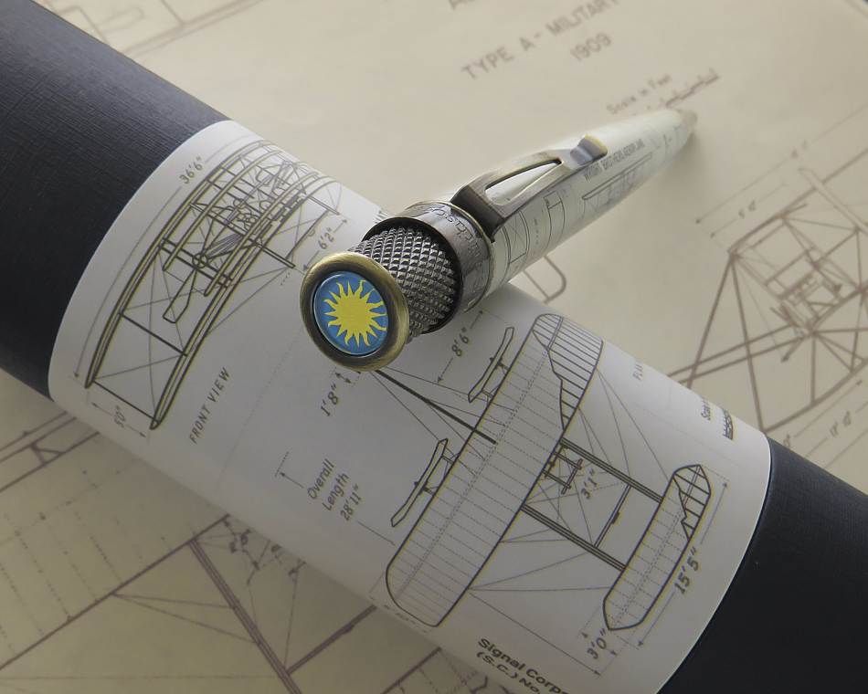 Retro 51 Tornado Smithsonian Rollerball Pen - Wright Brothers Aeroplane