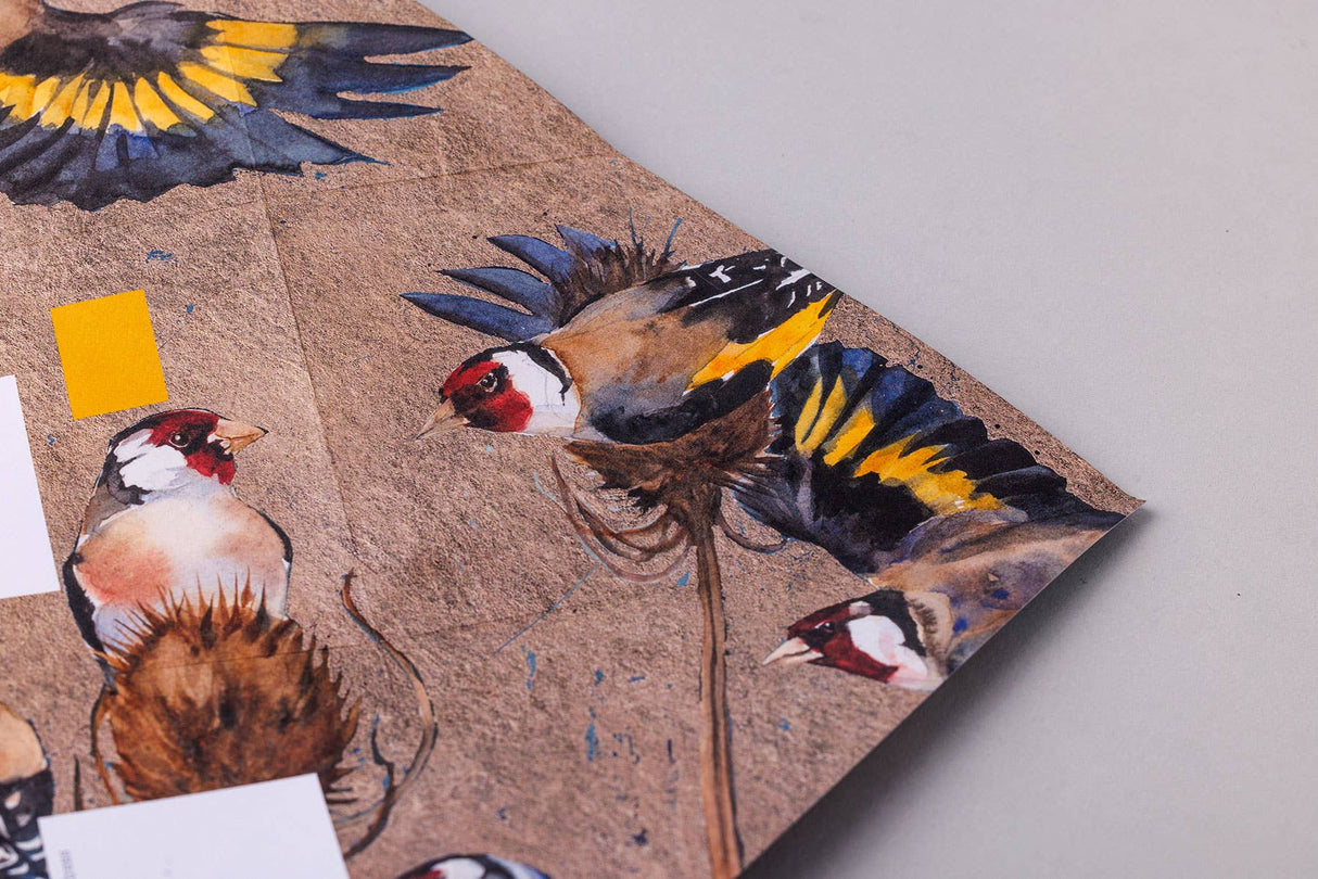 Pigeon Golden Flight - Folding Letter 6 Pack