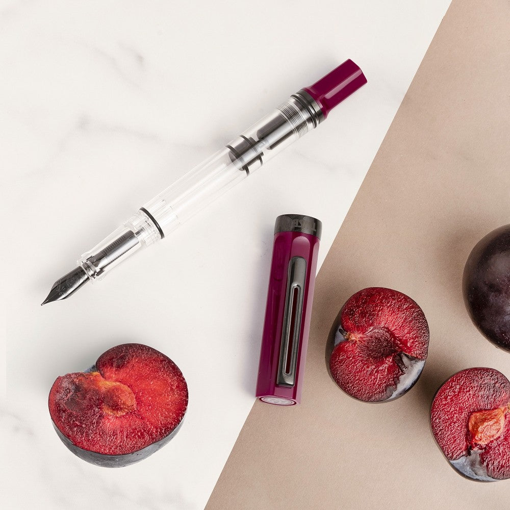 TWSBI Eco Fountain Pen - Plum & Onyx
