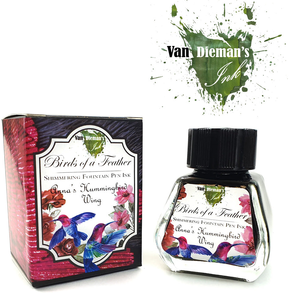Van Dieman's Birds of a Feather - Anna's Hummingbird Wing