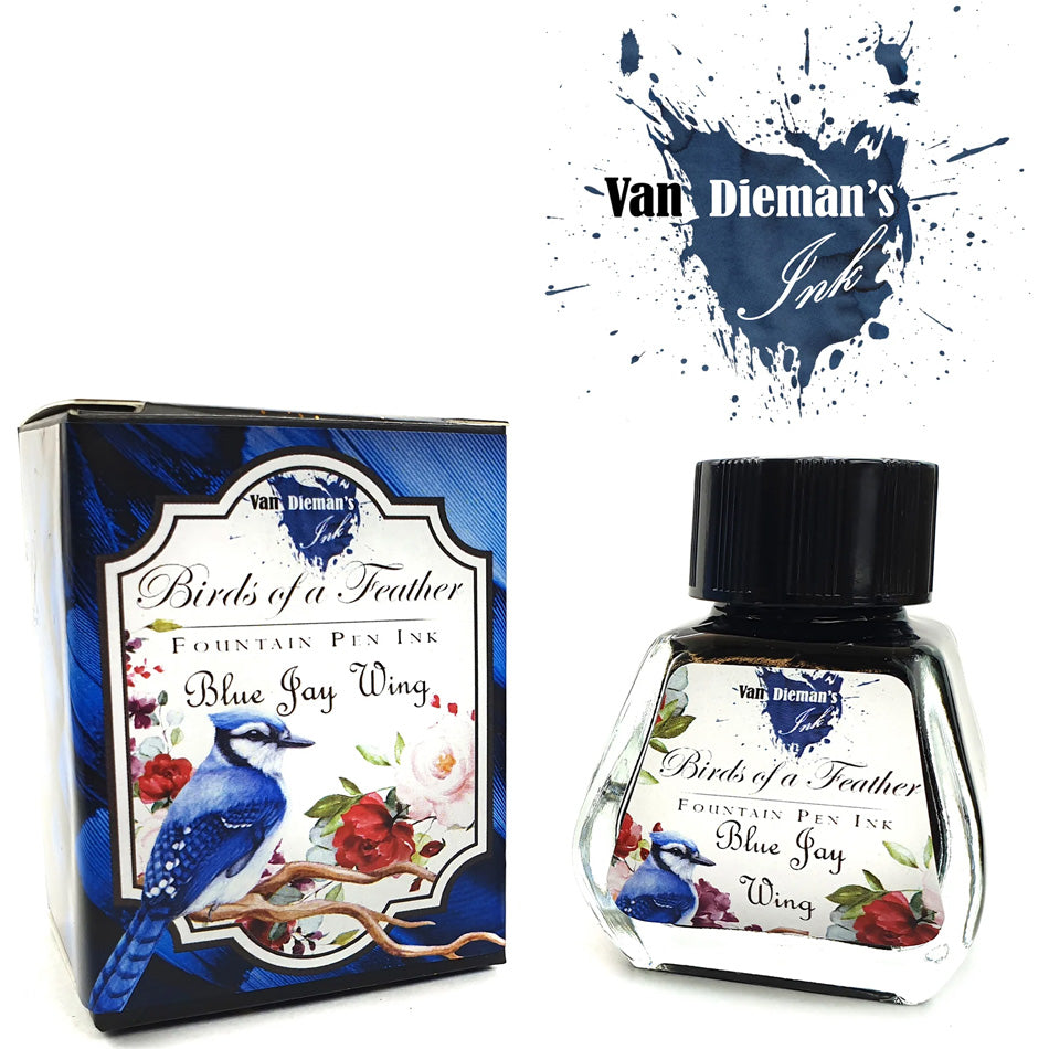 Van Dieman's Birds of a Feather - Blue Jay Wing