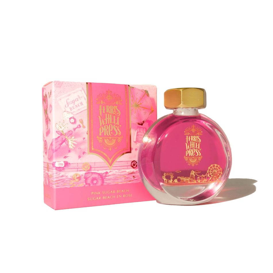 Ferris Wheel Press 38ml Ink - Pink Sugar Beach - Pure Pens