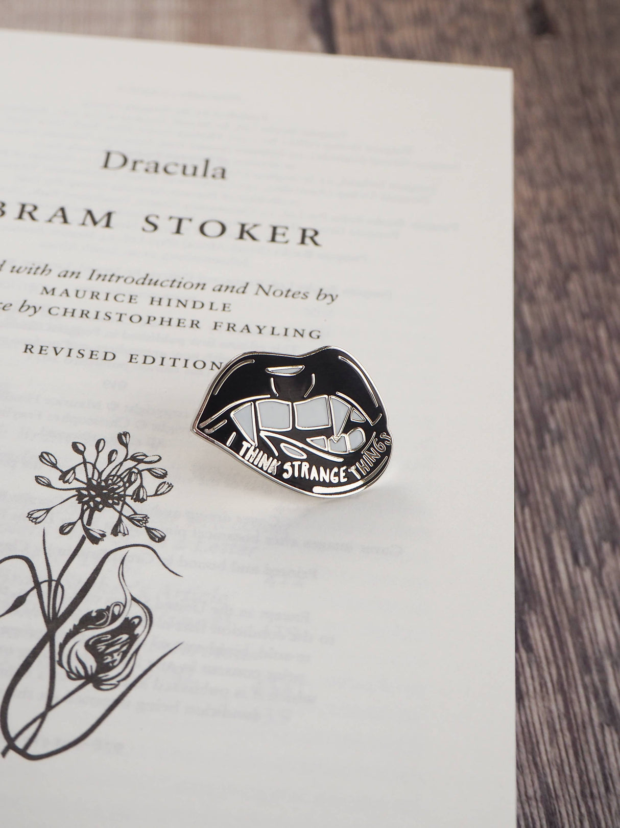 Literary Emporium - Dracula Enamel Pin Badge