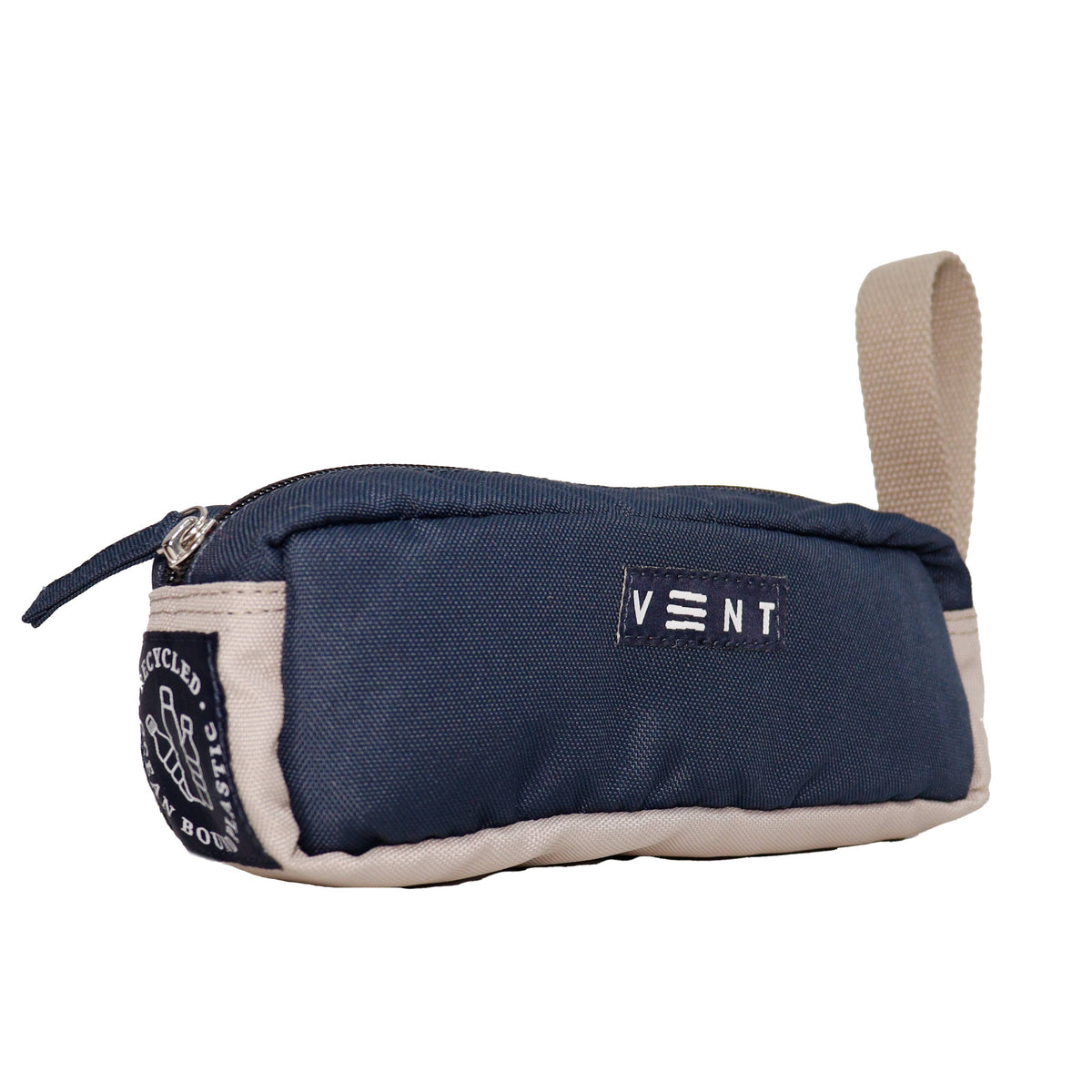 VENT for Change - Pencil Case - Recycled Ocean Plastic - Navy Blue