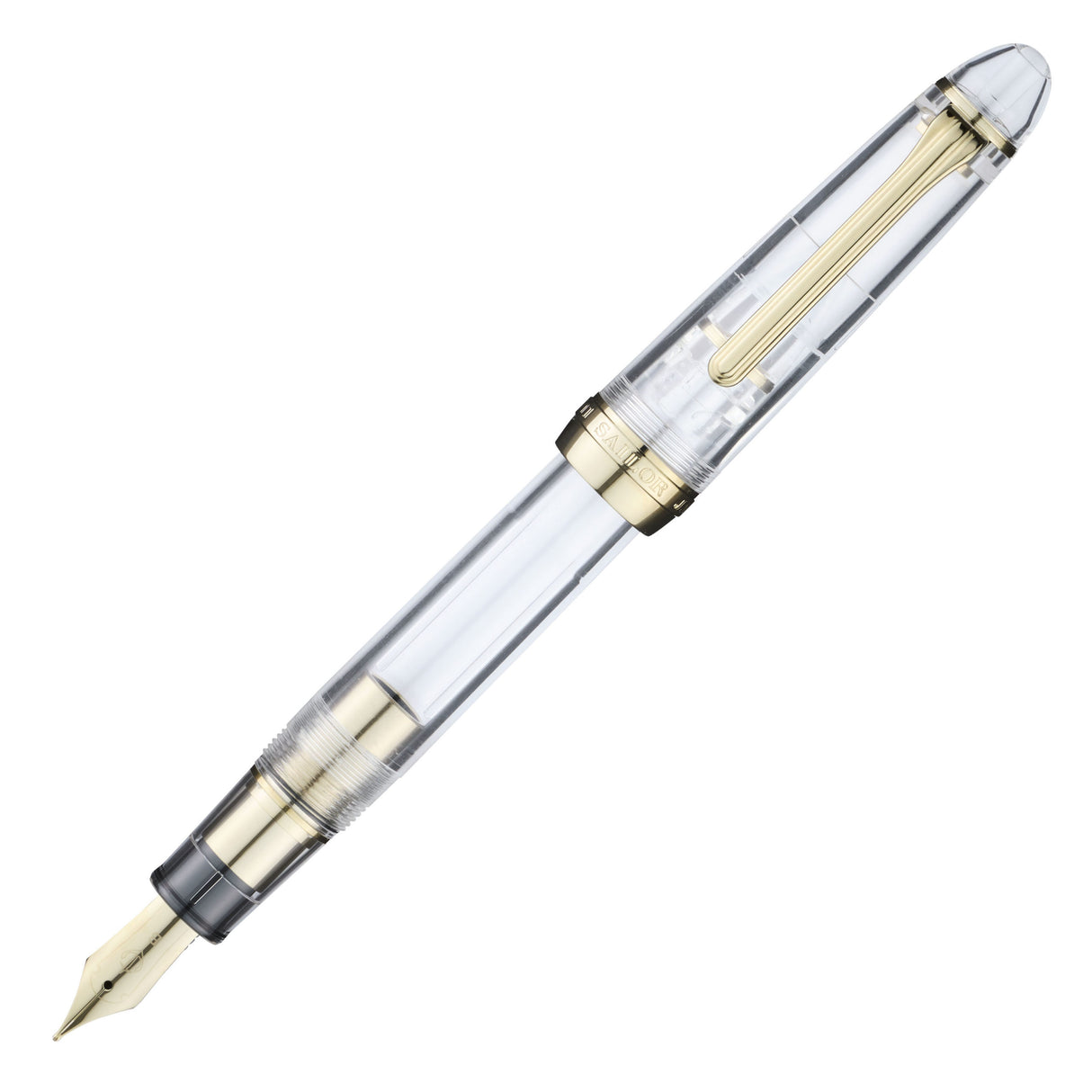 Sailor 1911 Casual L Gold Trim Fountain Pen - Demonstrator
