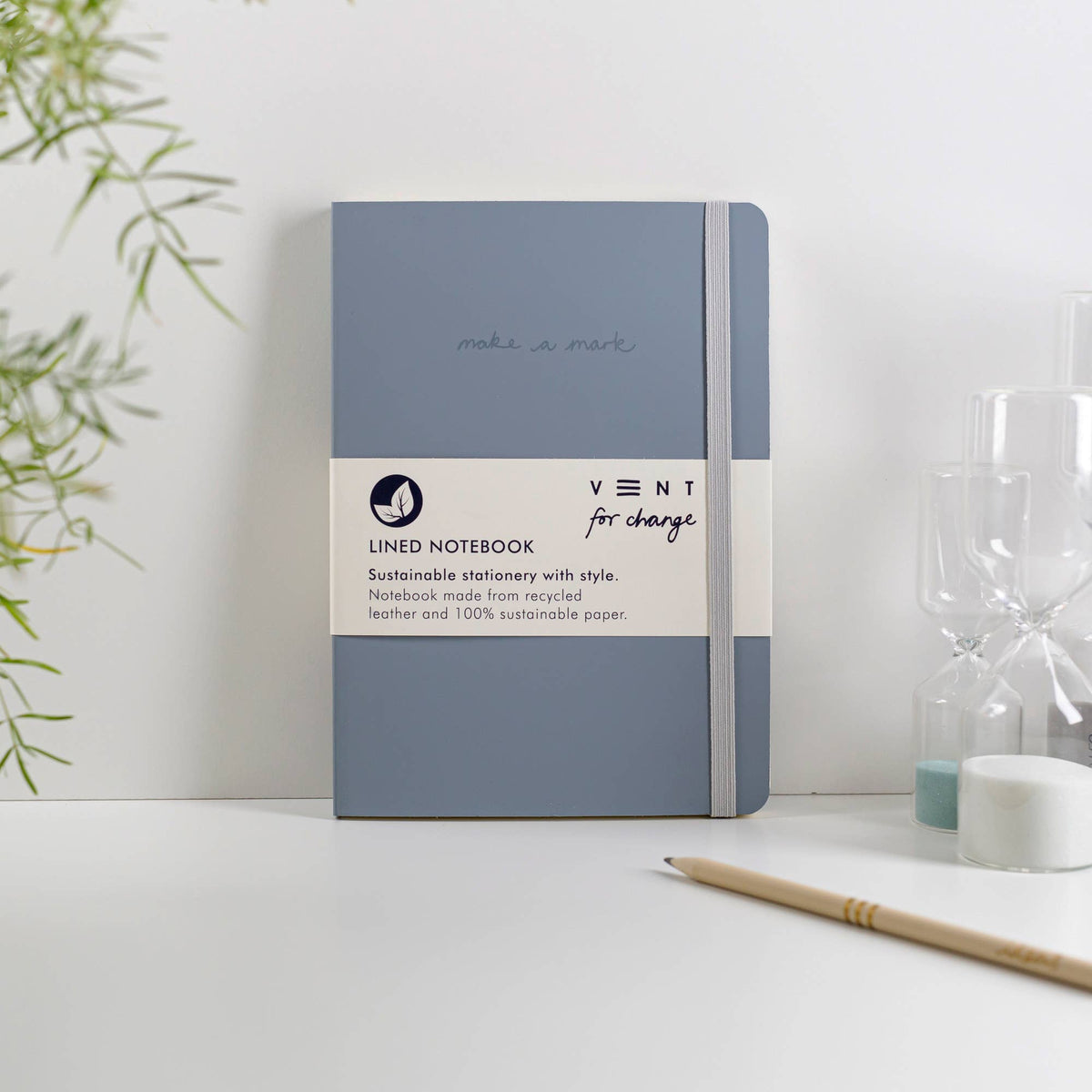 VENT for Change - Make a Mark Recycled Leather A5 Journal | Notebook