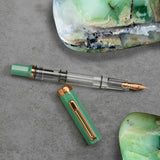 TWSBI Eco Fountain Pen - Jade Jelly & Bronze