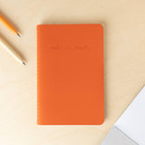VENT for Change - Handmade Pen/ Pencil PoMake a Mark Pocket Journal – Recycled Leather