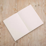 CoffeeNotes A5 Layflat Notebook - Seaweed