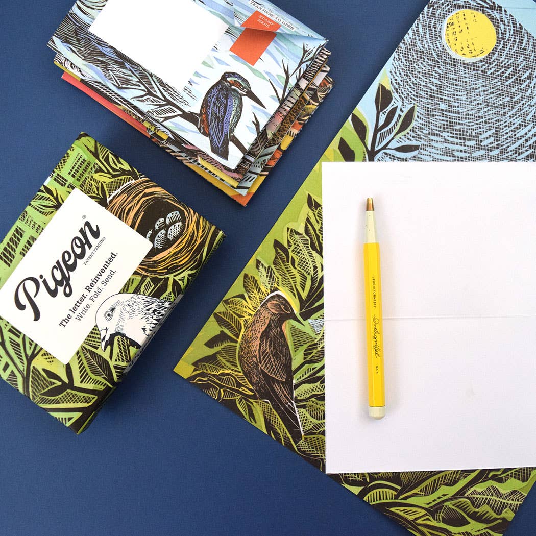 Pigeon Wonderfully Wild - Folding Letter 6 Pack