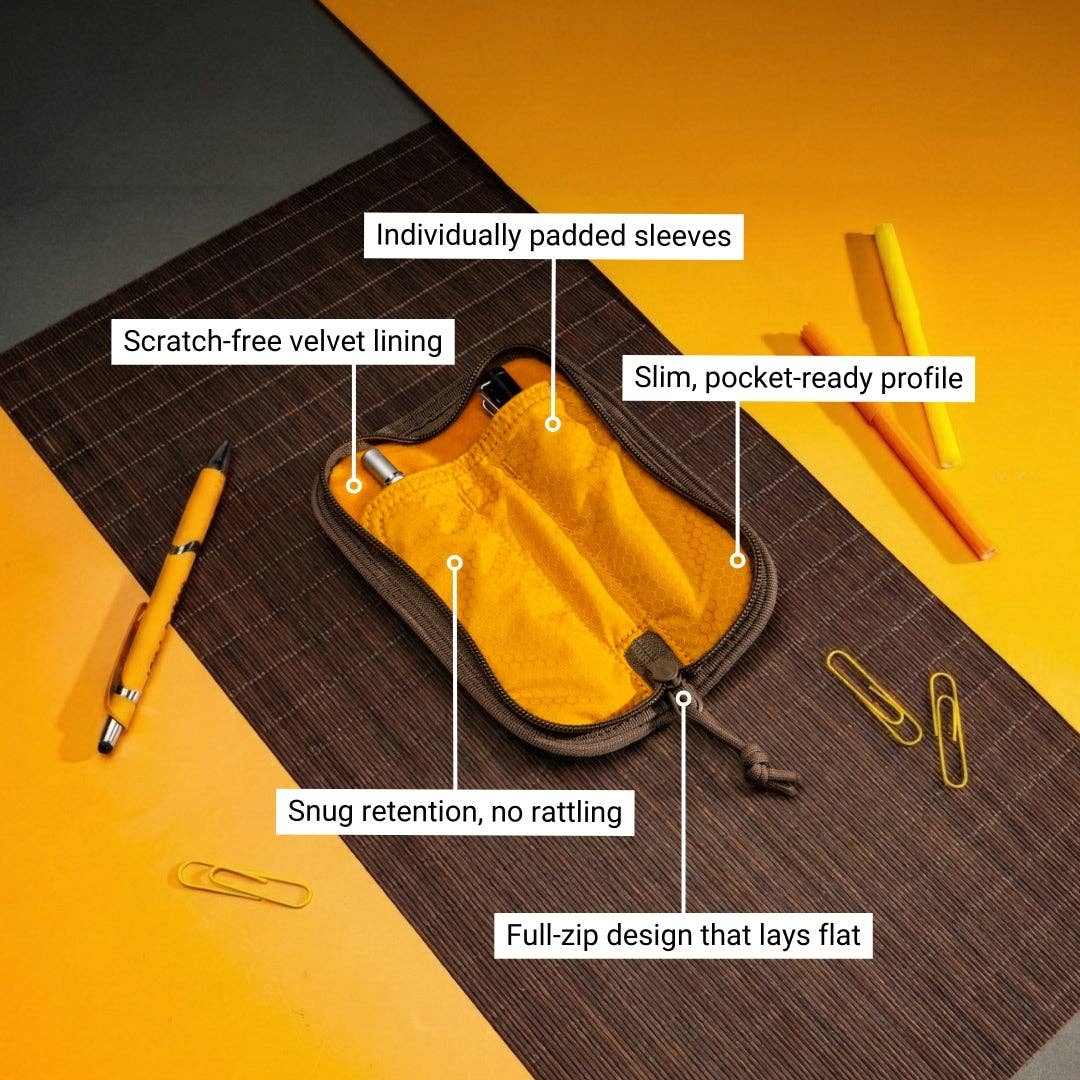 LOCHBY Canvas Duo Pen Pouch