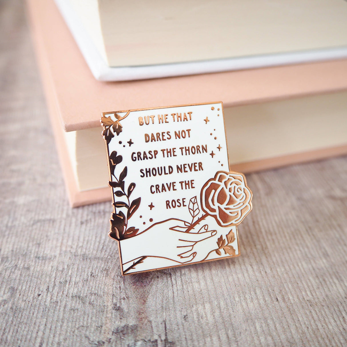 Literary Emporium - Anne Brontë Enamel Pin Badge - Women Poets Collection
