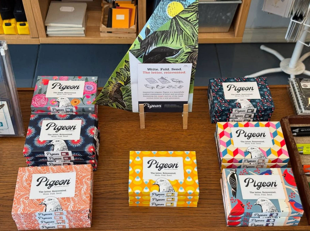 Pigeon Wildflower - Floral Letter 6 Pack
