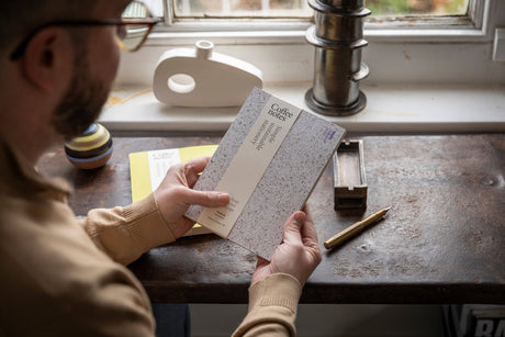 CoffeeNotes A5 Layflat Notebook - Seaweed