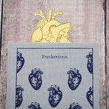 Literary Emporium Frankenstein Anatomical Heart Brass Bookmark Mary Shelley