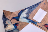 Pigeon Golden Flight - Folding Letter 6 Pack