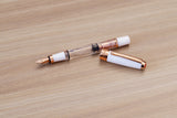 TWSBI Diamond 580 Fountain Pen - White/Rose Gold II
