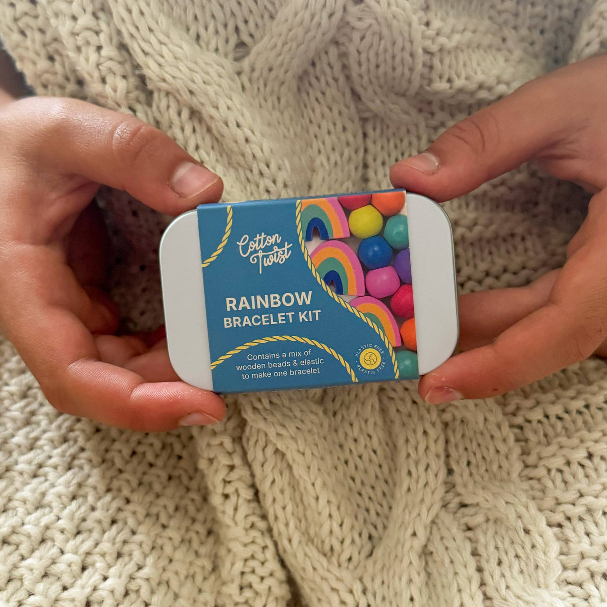 Cotton Twist Rainbow Bracelet Gift Kit