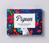 Pigeon Midnight Garden Pigeon, Floral - Folding Letter 6 Pack
