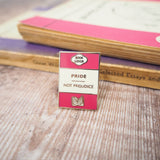 Literary Emporium 'Pride Not Prejudice' Book Lover Enamel Pin Badge