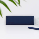VENT for Change - Recycled Leather Pen & Pencil Case | Handmade | Navy Blue