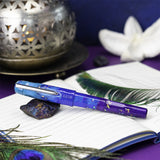 Benu Talisman Fountain Pen - Peacock Ore