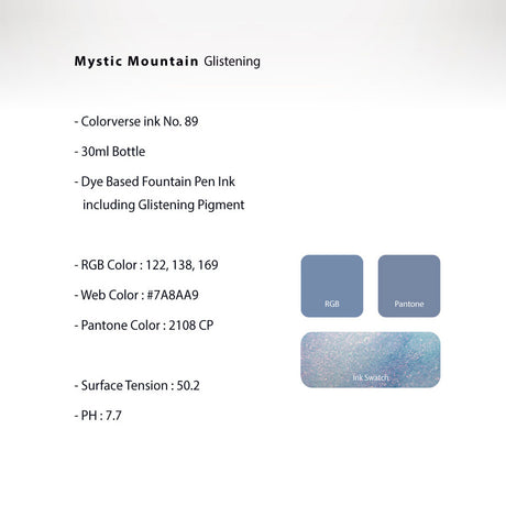 Colorverse Glistening Mystic Mountain Ink