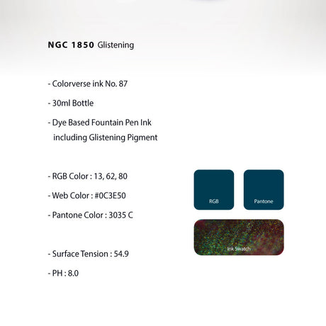 Colorverse Glistening NGC 1850 Ink