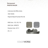 Colorverse Office Series Ink - Permanent Photo Black