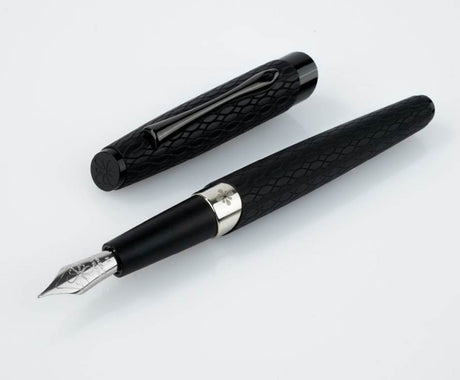 Diplomat Cobra Fountain Pen - Matte Black