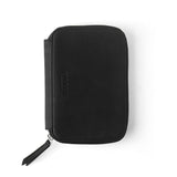 Endless 5 Pen Pouch in Black Waxed Leather