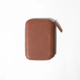 Endless 5 Pen Pouch in Brown Saffiano